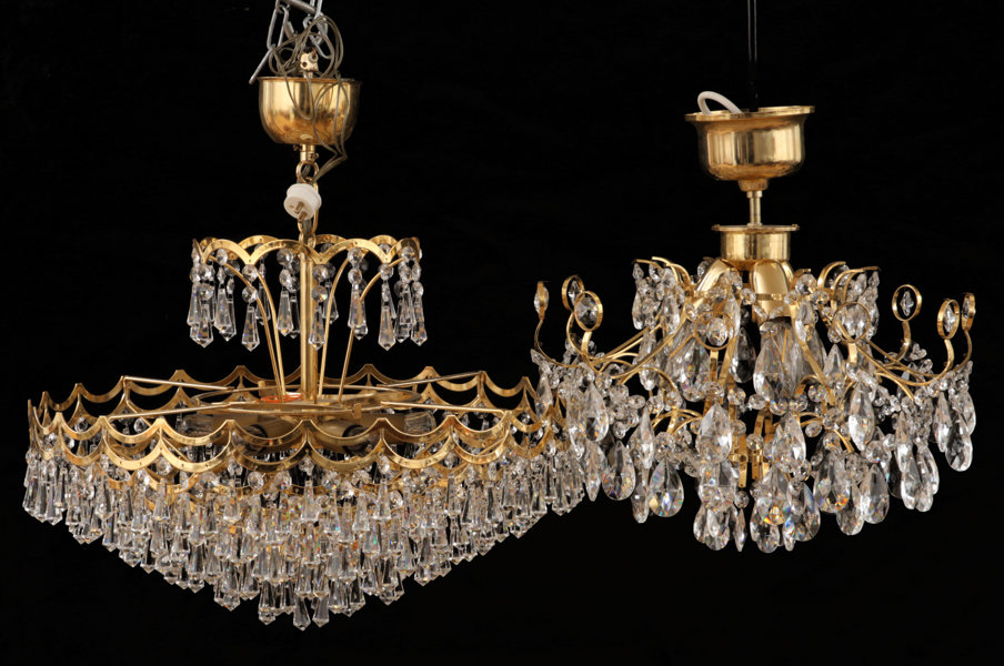 Taklampor 2st, 1900-talets andra hälft