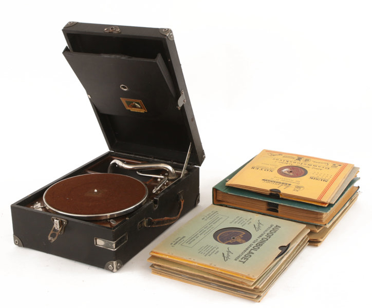 Resegrammofon, His Master's Voice, 1900-talets första hälft