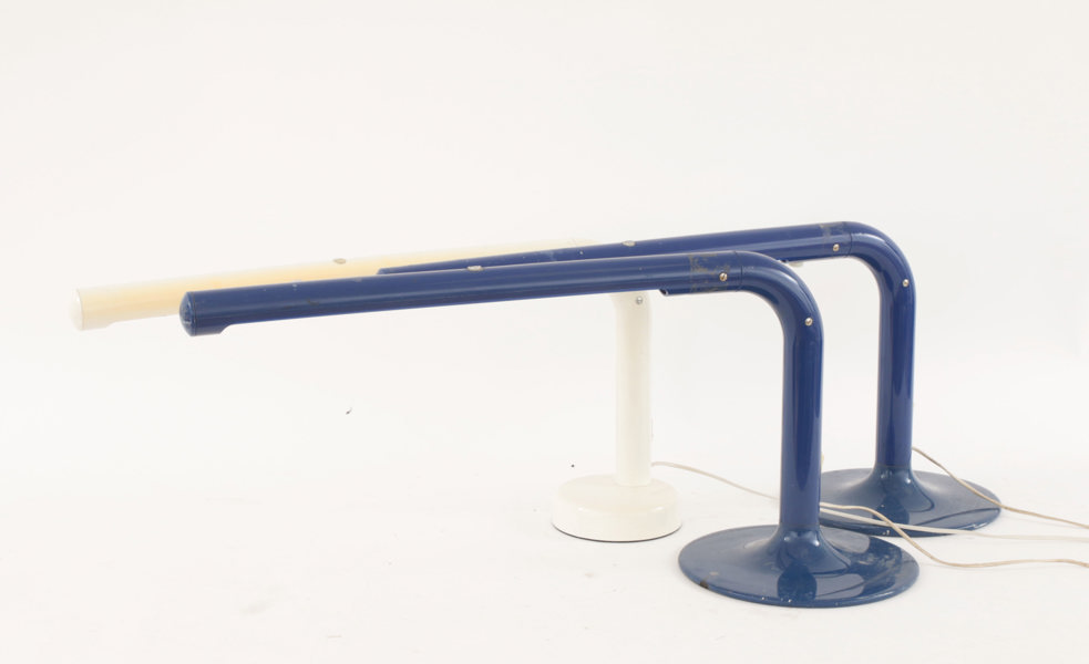 Bordslampor 3st, "Tuben", Anders Pehrson för Ateljé Lyktan