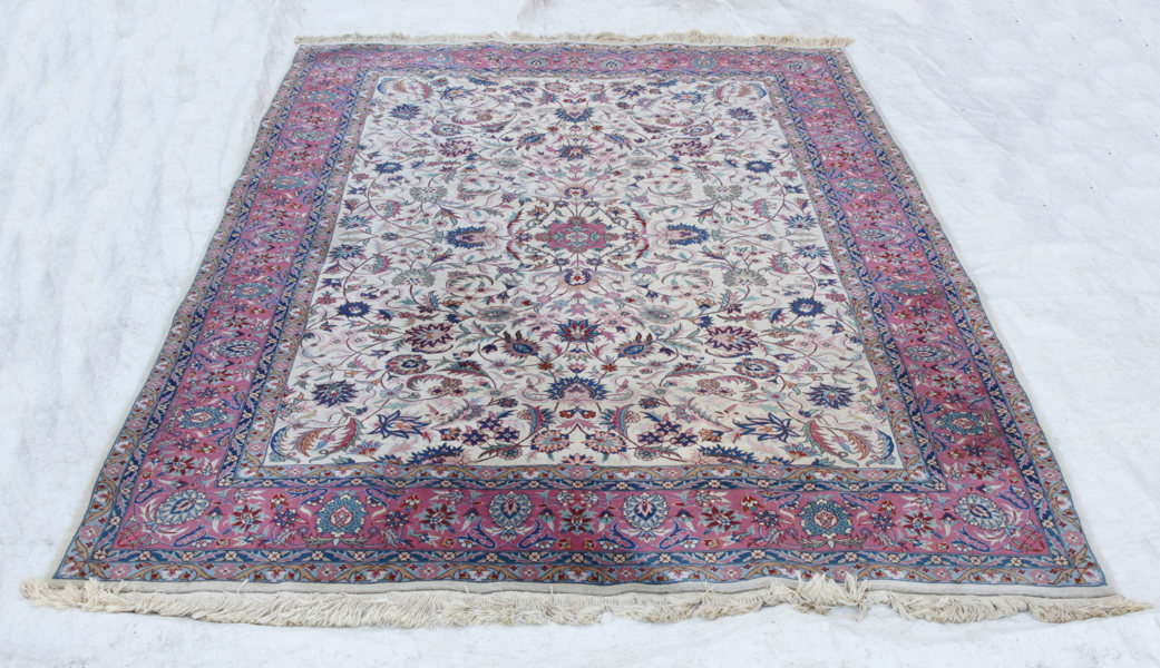 Handknuten matta, orientalisk