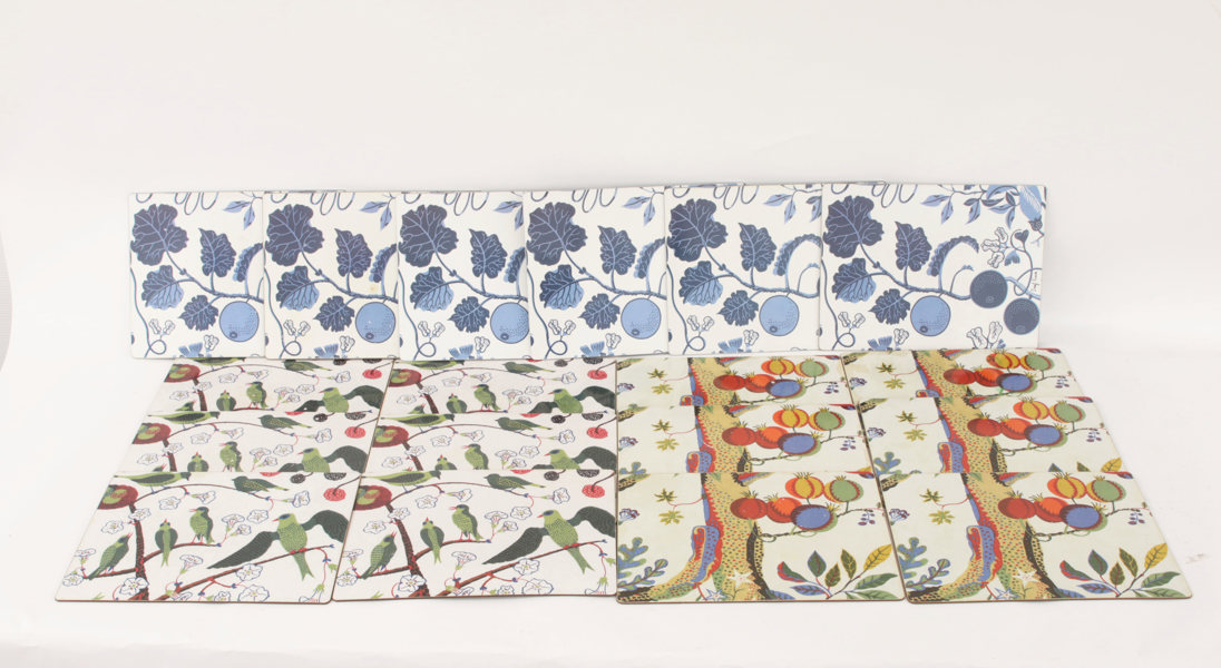 Bordstabletter 18st, Josef Frank för firma Svenskt Tenn