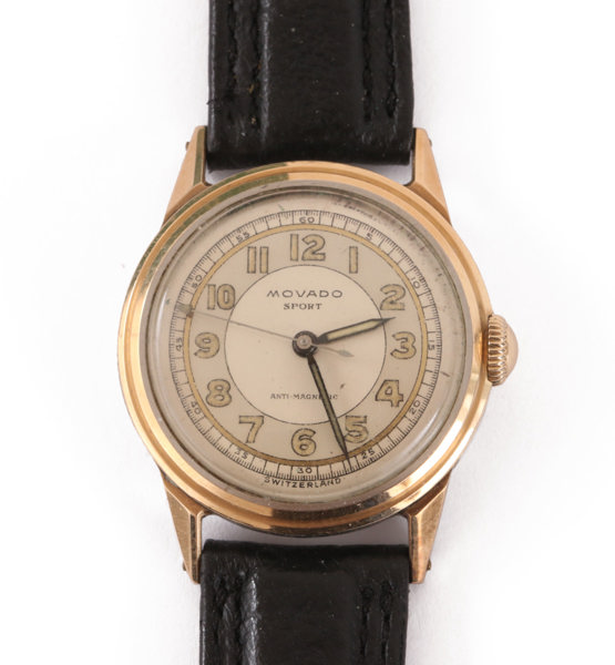 Herrarmbandsur, Movado Sport, omkring 1900-talets mitt