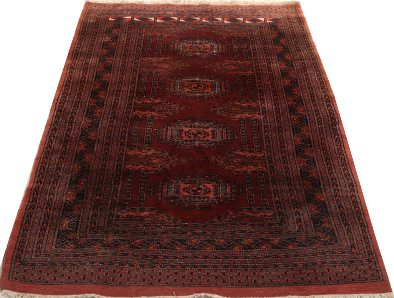 Handknuten matta, orientalisk