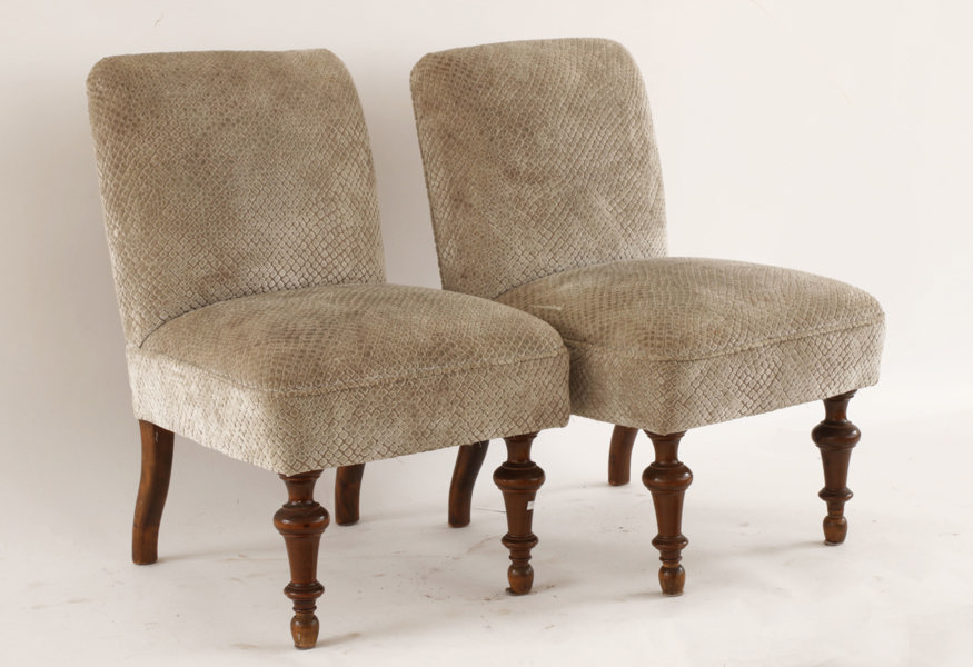 Fåtöljer ett par, 1800-talets slut