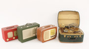 Radior och rullbandspelare 4 delar, Siemens, Luxor, m.m.