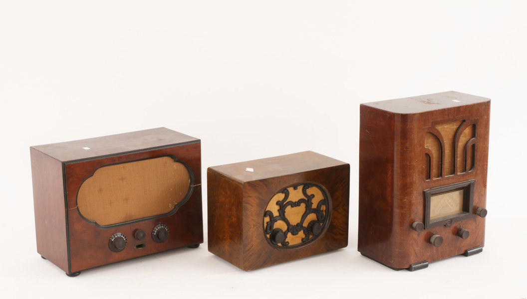 Radioapparater 3st, 1900-talets första hälft