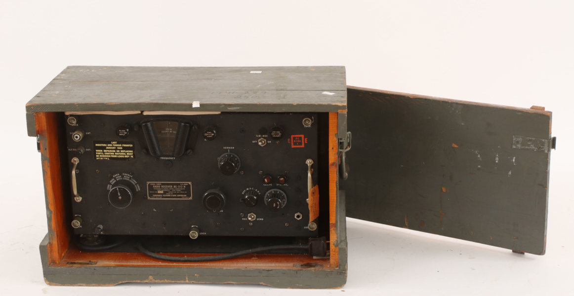 Radiomottagare, Radio receiver BC-312N, Fort Wayne, Indiana, USA