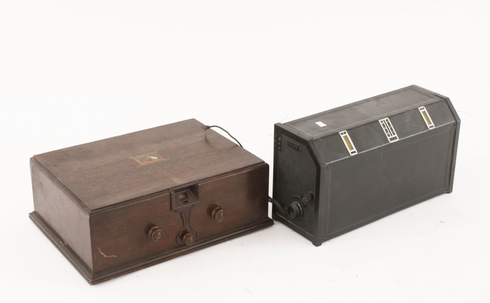 Radioapparater 2st, 1900-talets första hälft