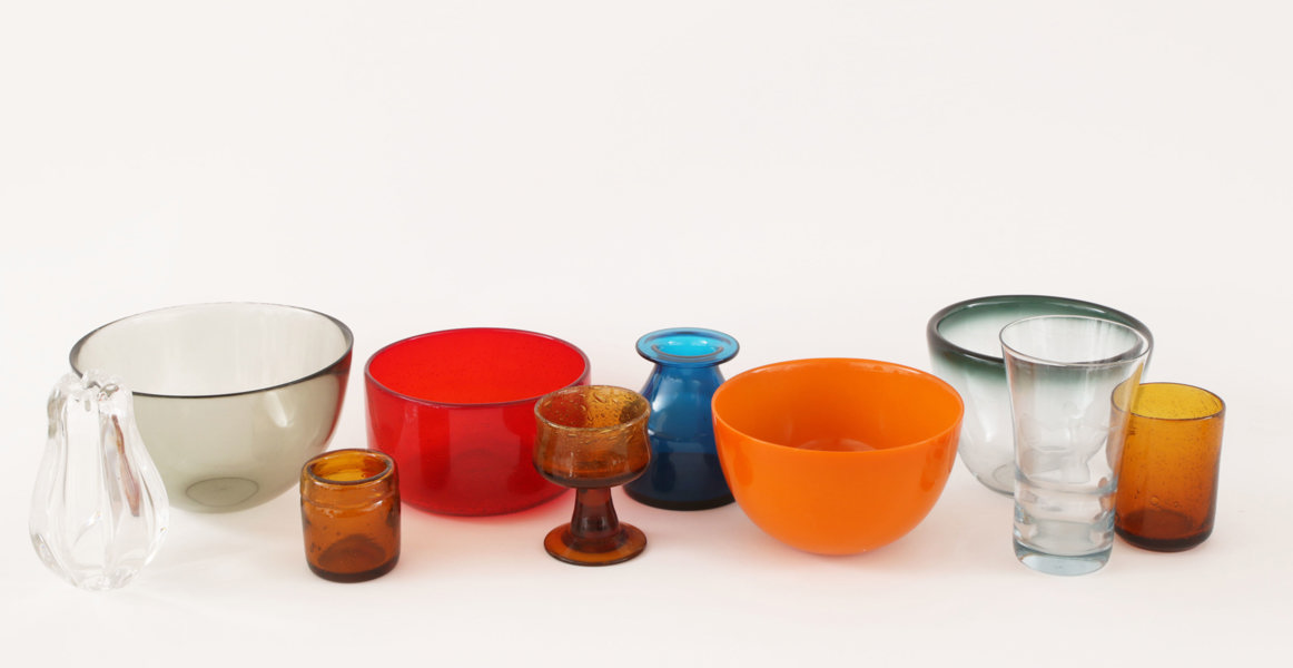 Konstglas 10 delar