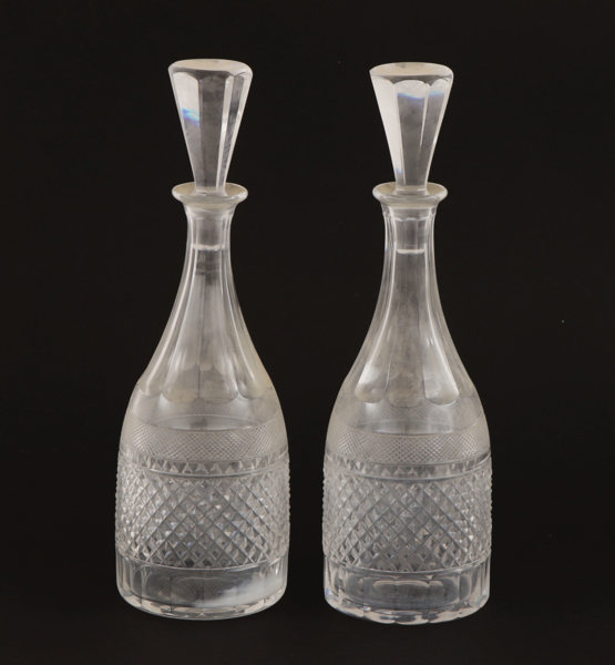 Karaffer ett par, "Kent", Elis Bergh för Kosta