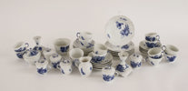 Servisdelar, "Blå blomster", Royal Copenhagen