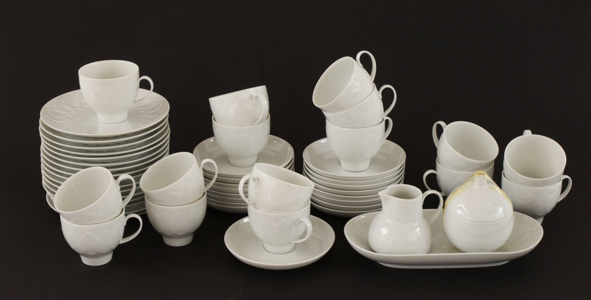 Kaffeservisdelar, "Lotus", Rosenthal