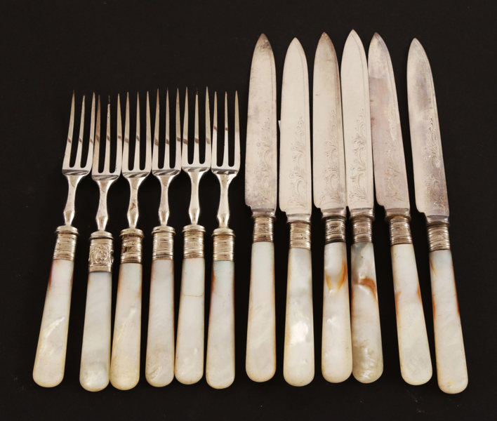 Bestick 12 delar, England