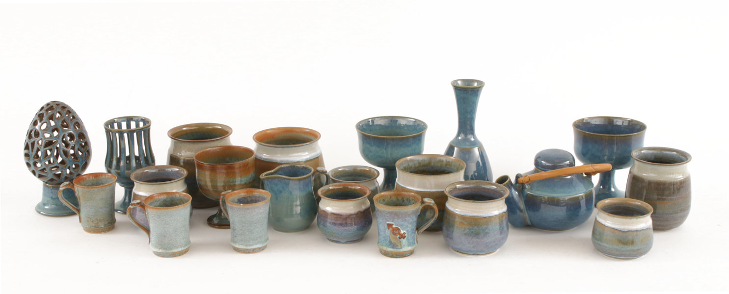 Stengods 21 delar, Anders Dolk, Bältarbo