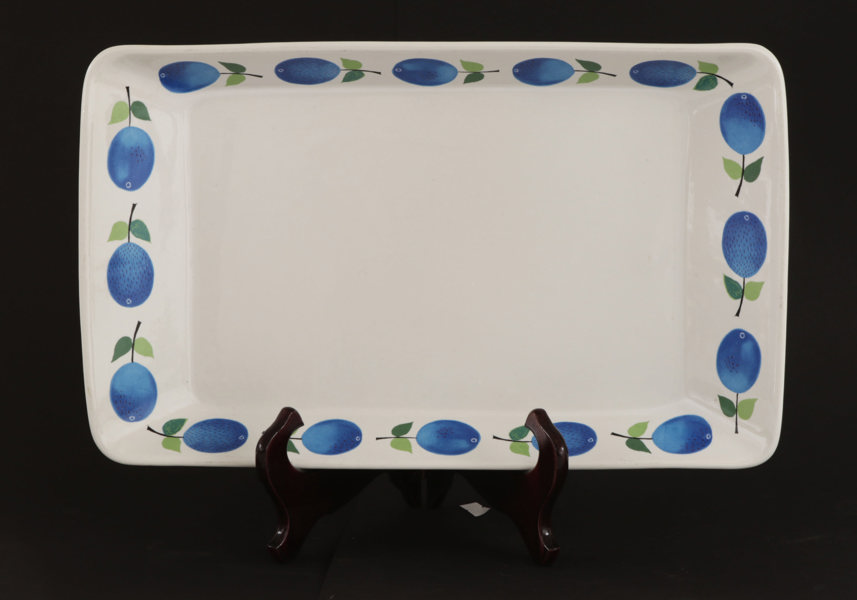 Serveringsfat, "Prunus", Stig Lindberg för Gustavsberg