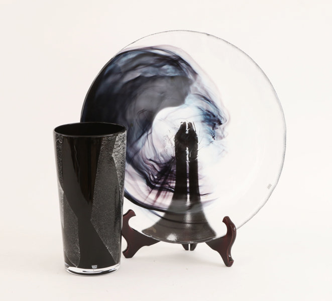 Konstglas 2 delar, Kosta Boda