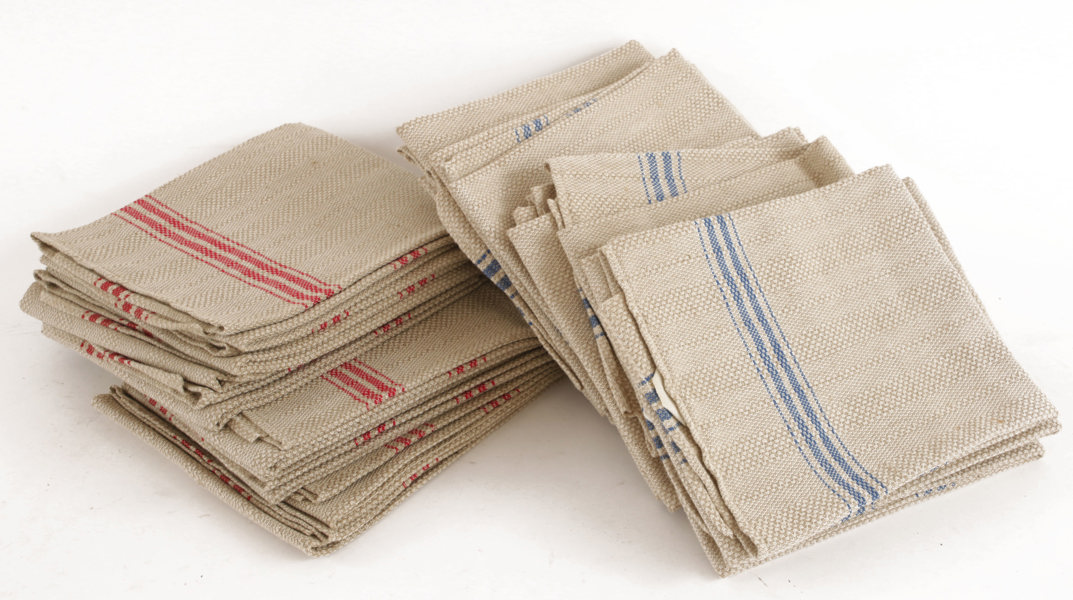 Handdukar i linne 12+9