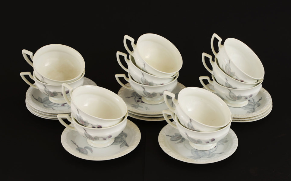 Teservisdelar, "Maria", Rosenthal