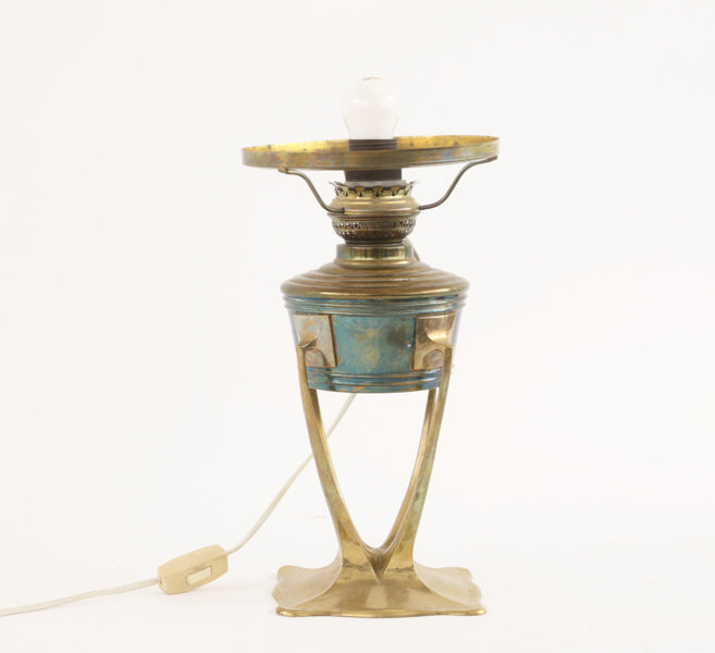 Bordslampa, jugend, 1900-talets början