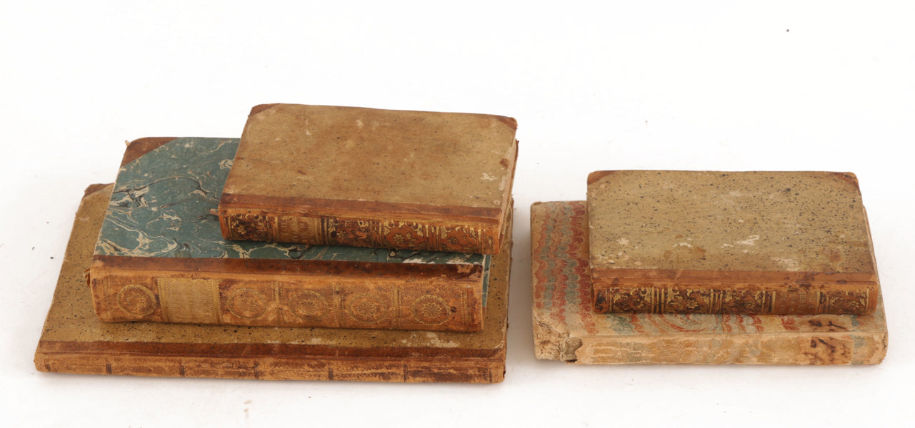 Böcker 5st, 16/1700-tal