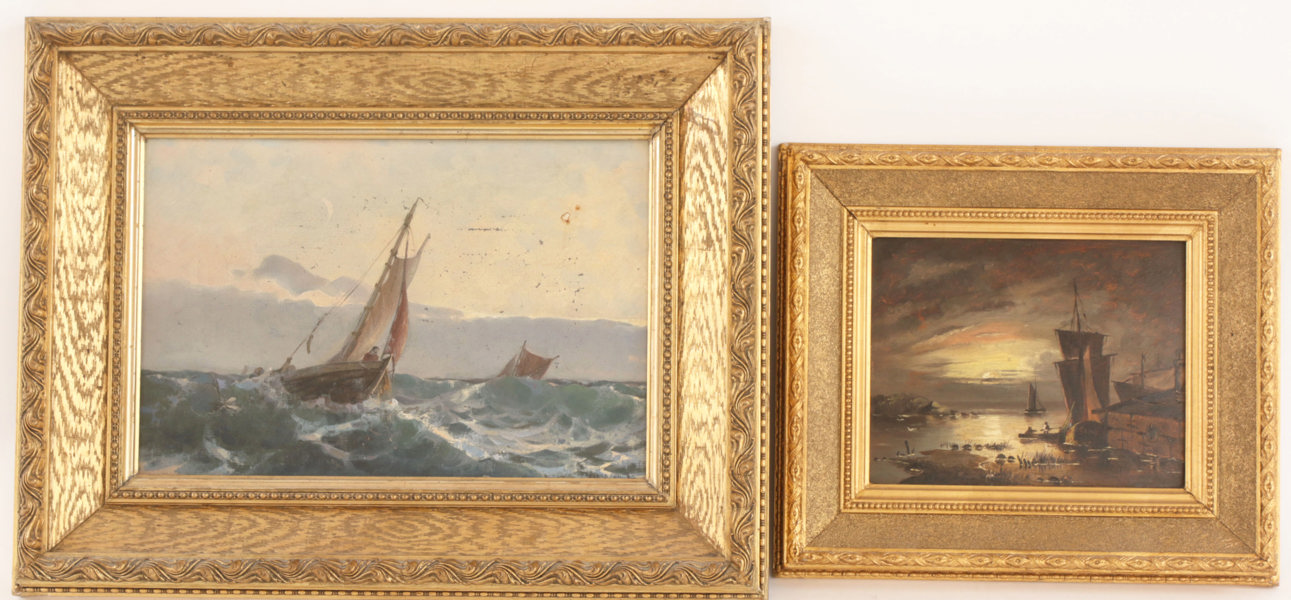 Konst 2 delar, 1800-talets slut