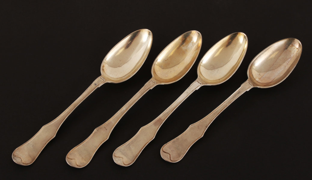 Matskedar 4st, silver, 1806/1818