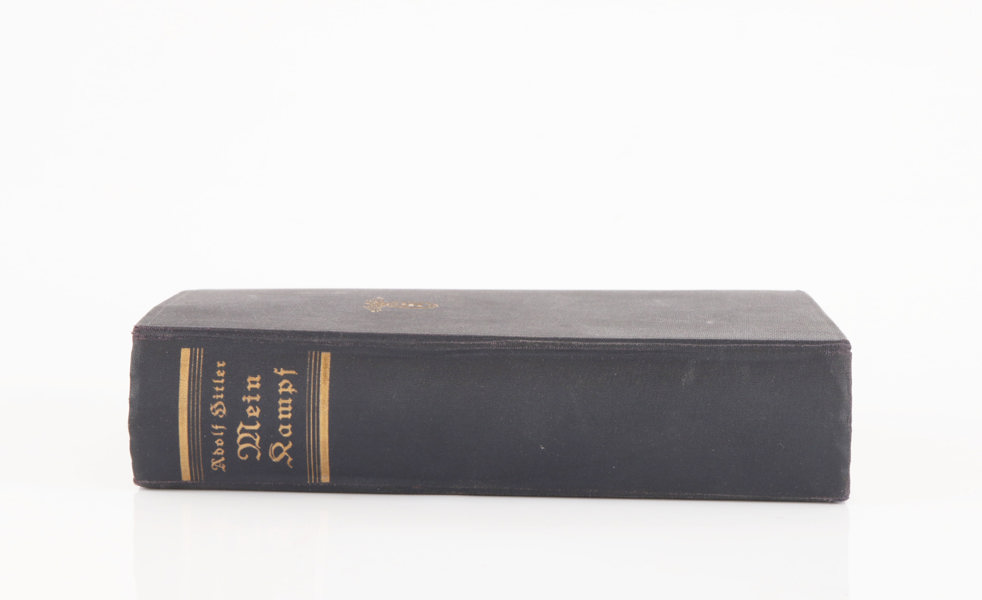 Bok, "Mein Kampf", Adolf Hitler, tryckt 1937