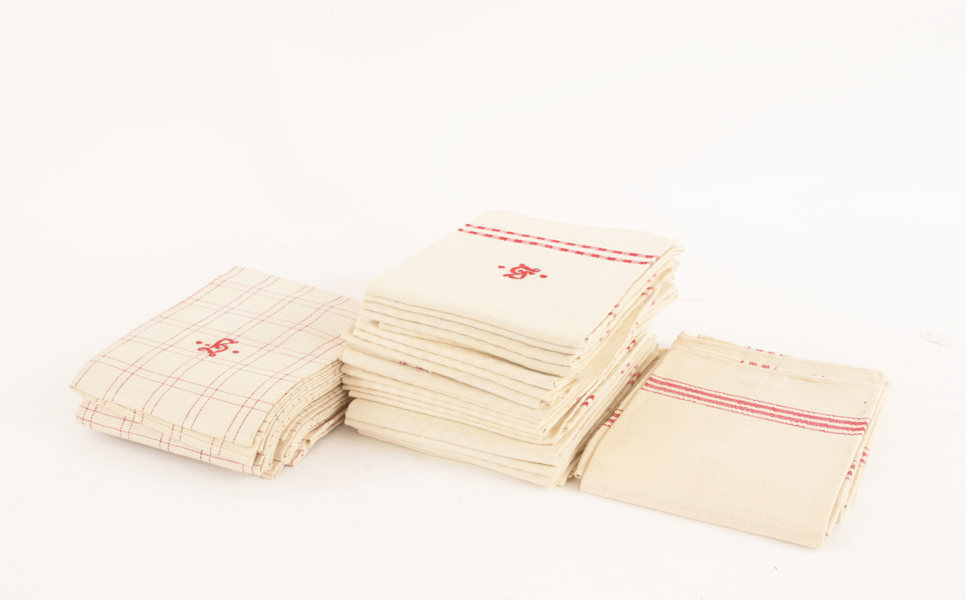 Handdukar i linne 30st