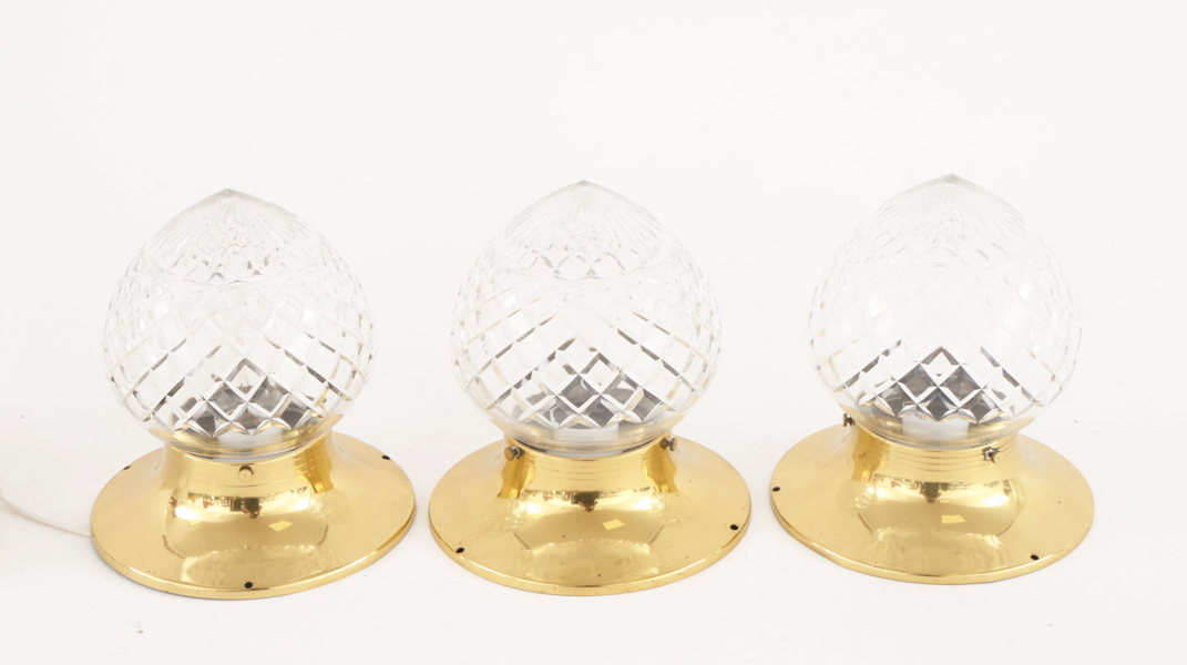 Taklampor 3st, 1900-talets början