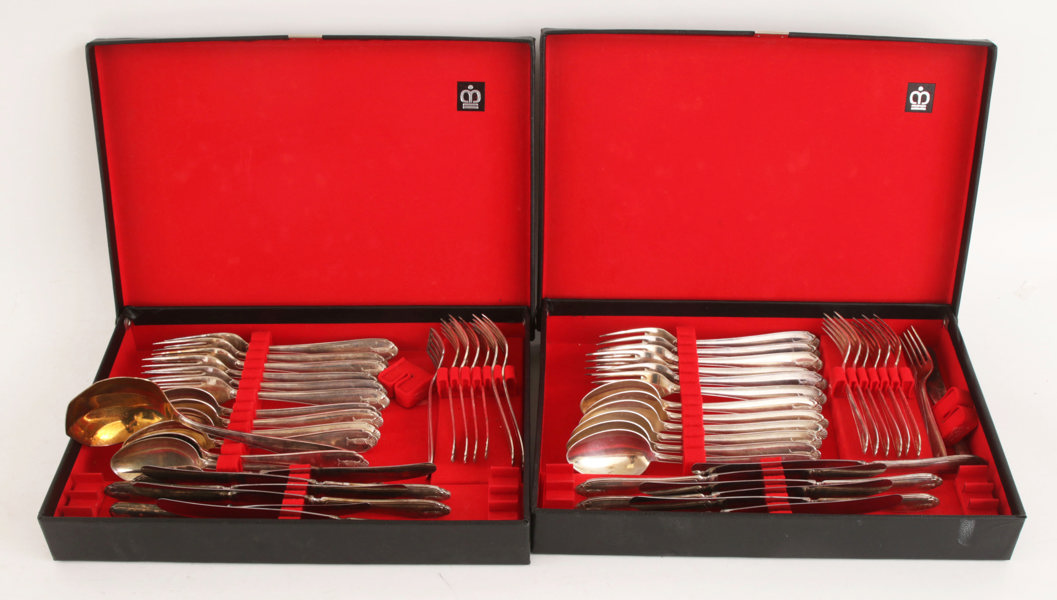 Bestickservisdelar, "Vasa", GAB, nysilver