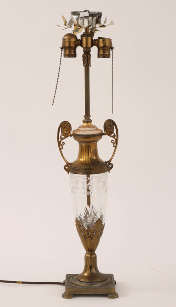 Bordslampa, gustaviansk stil, 1900-tal