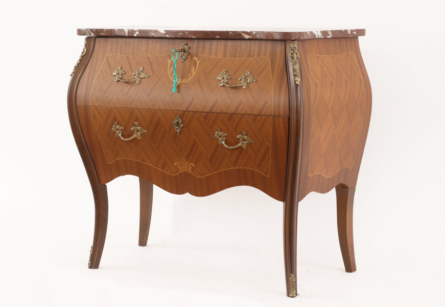 Byrå, rokokostil, 1900-talets andra hälft