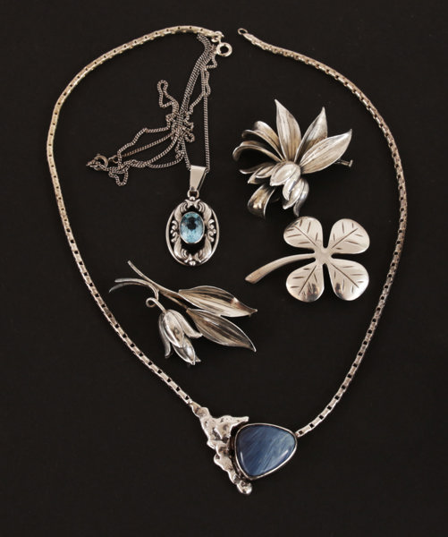 Silversmycken 5 delar