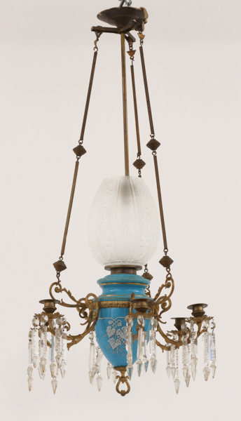 Takfotogenlampa, omkring år 1900