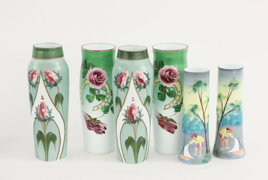 Vaser 6st, tidigt 1900-tal