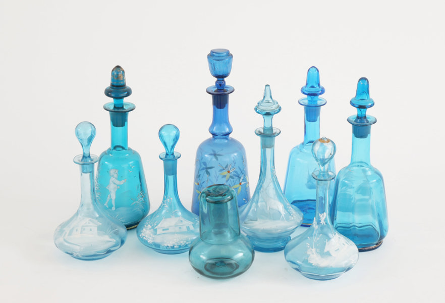 Karaffer 9st, tidigt 1900-tal