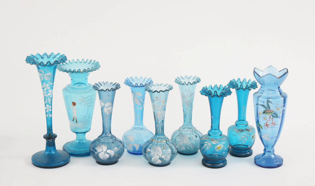 Vaser 9st, tidigt 1900-tal