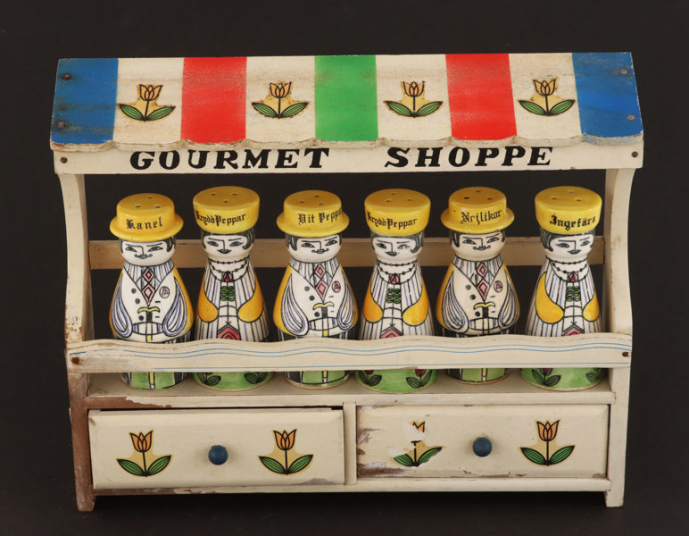 Kryddhylla, "Gourmet Shoppe", 1900-talets andra hälft