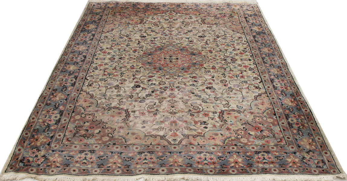 Handknuten matta, orientalisk