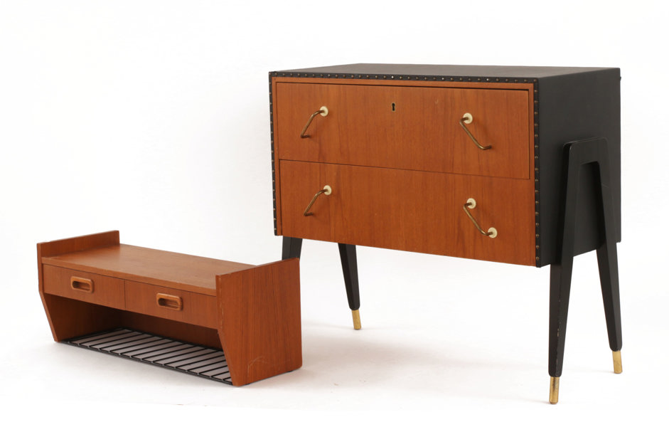 Möbler 2 delar, 1950/60-tal