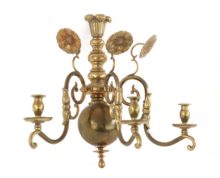 Vägglampett, barockstil, 1900-tal