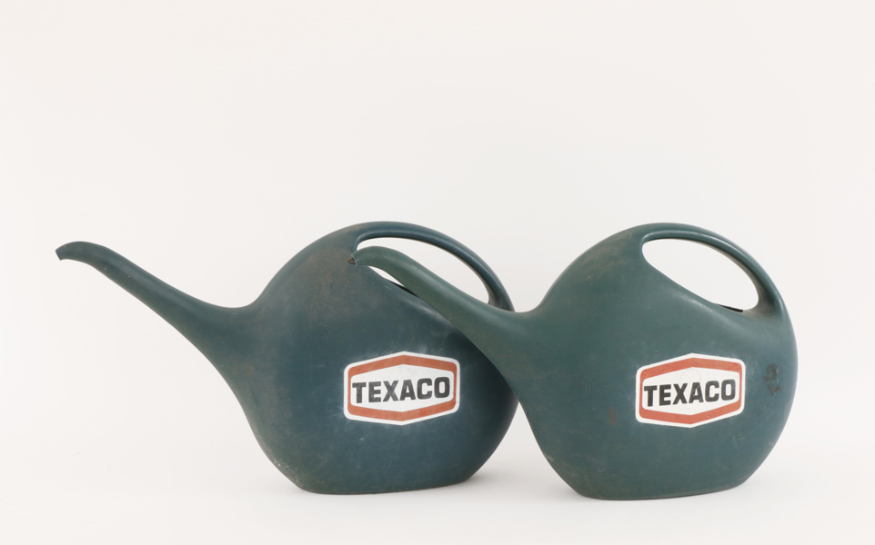 Vattenkannor 2st, Texaco, 1900-talets andra hälft