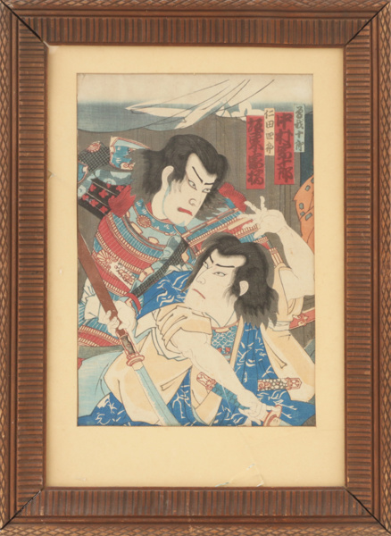 Träsnitt, Japan, 1800-tal