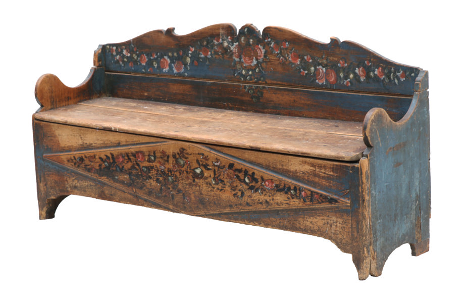Soffa, allmoge, 1800-tal