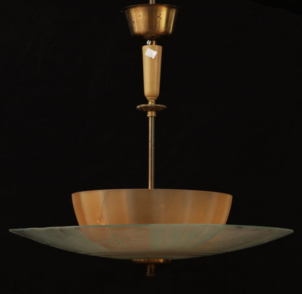 Taklampa, 1930/40-tal