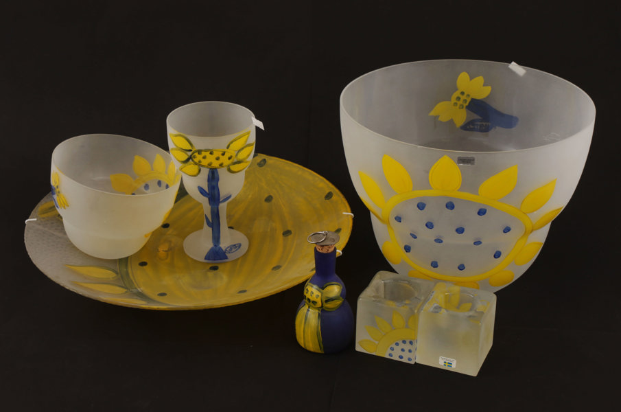 Konstglas 7 delar, Lindshammar