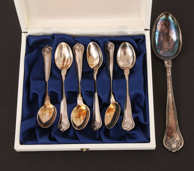 Silver 7 delar, "Sachsisk"