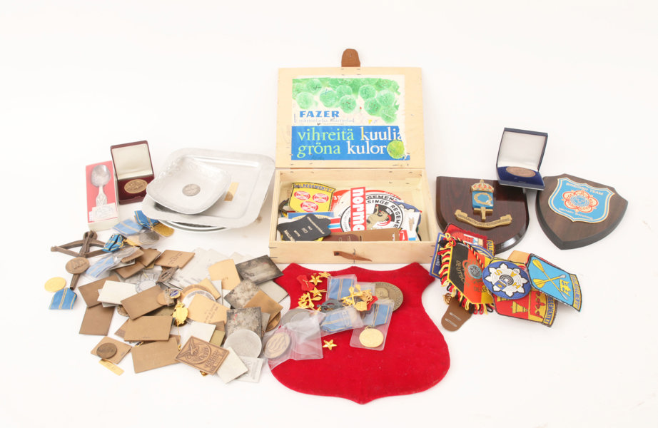 Parti medaljer, skyttepriser, m.m.