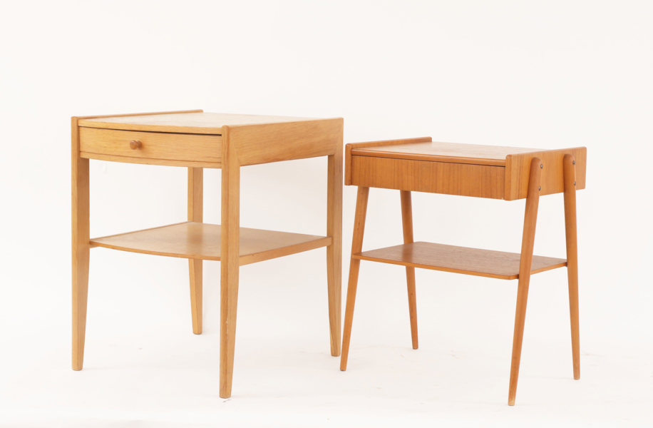 Nattduksbord 2st, 1900-talets andra hälft