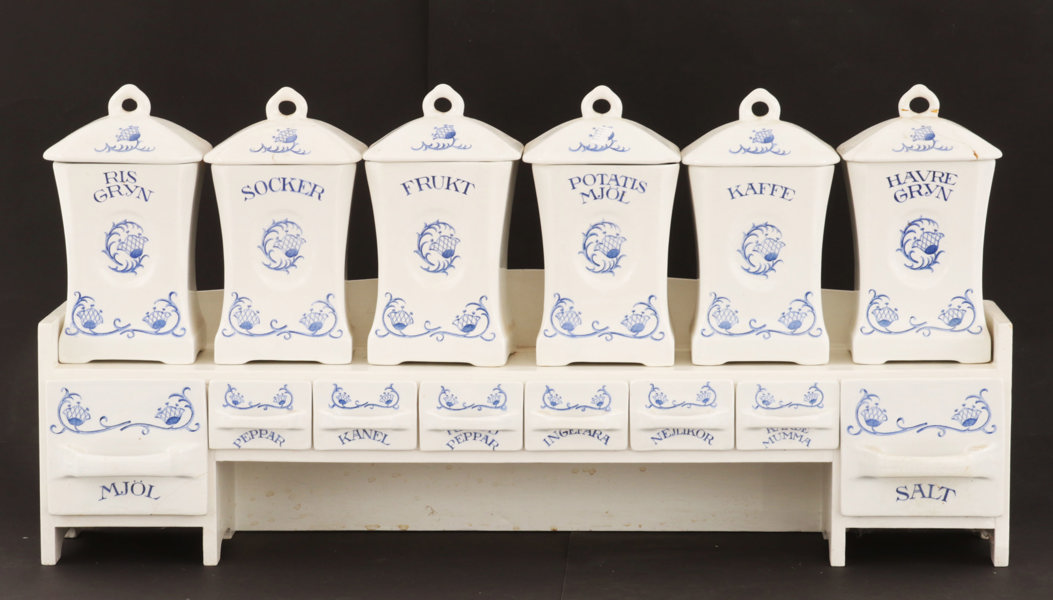 Kryddhylla, Rörstrand, 1900-talets första hälft